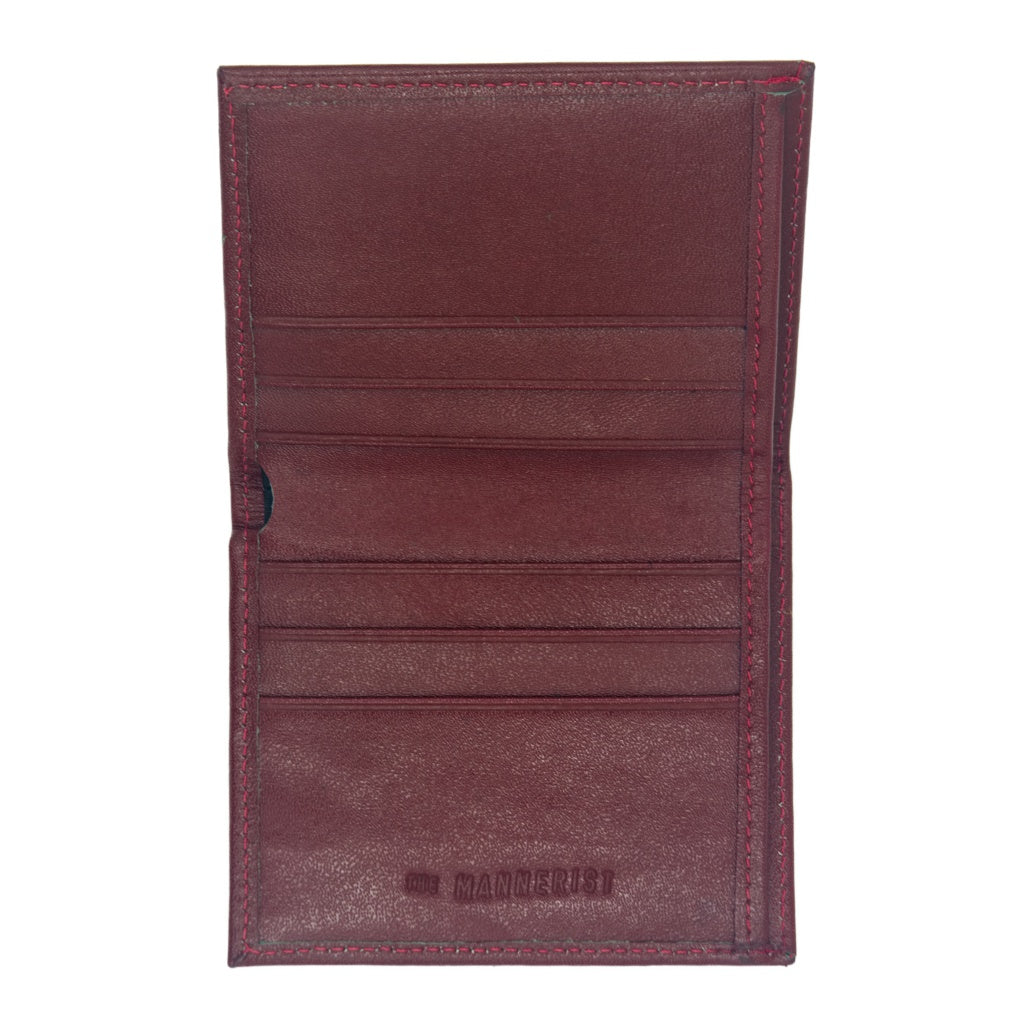 Stelo - Red Leather Wallet